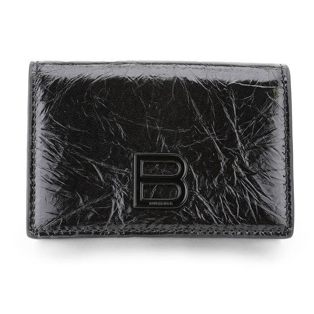 バレンシアガ BALENCIAGA 3つ折り財布 クラッシュ MINI WALLET 766463