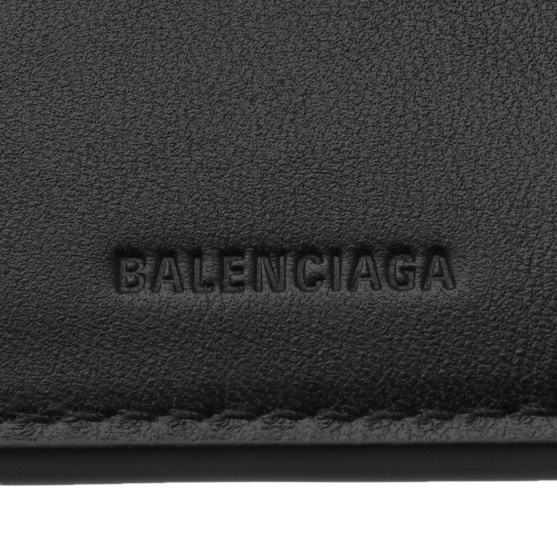 バレンシアガ BALENCIAGA 二つ折り財布 ル シティ ミニ財布 ブラック