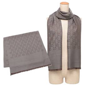 グッチ GUCCI スカーフ バンダナ ストール グレー レディース GUCCI