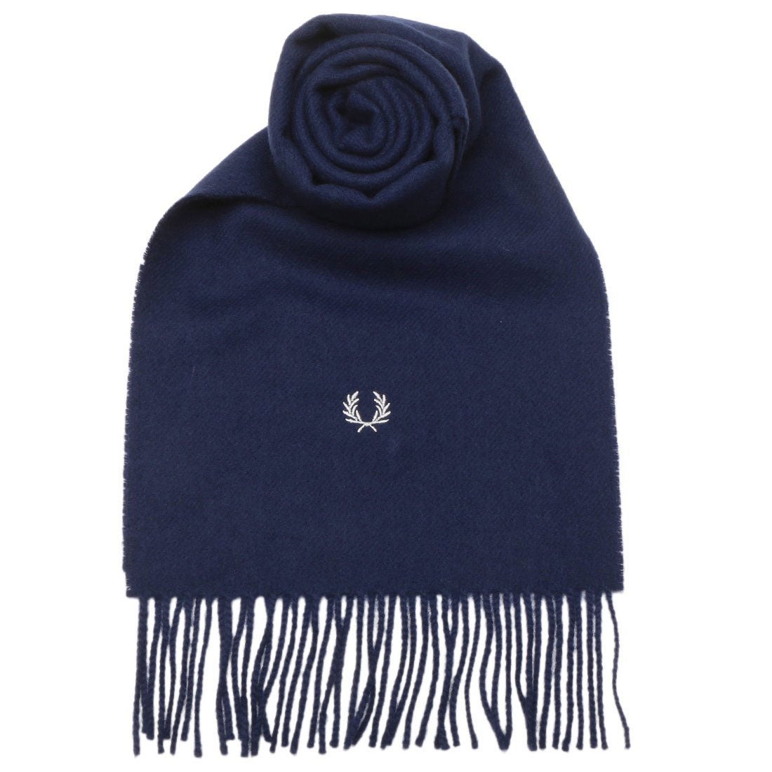 フレッドペリー FRED PERRY マフラー ネイビー メンズ レディース ユニ