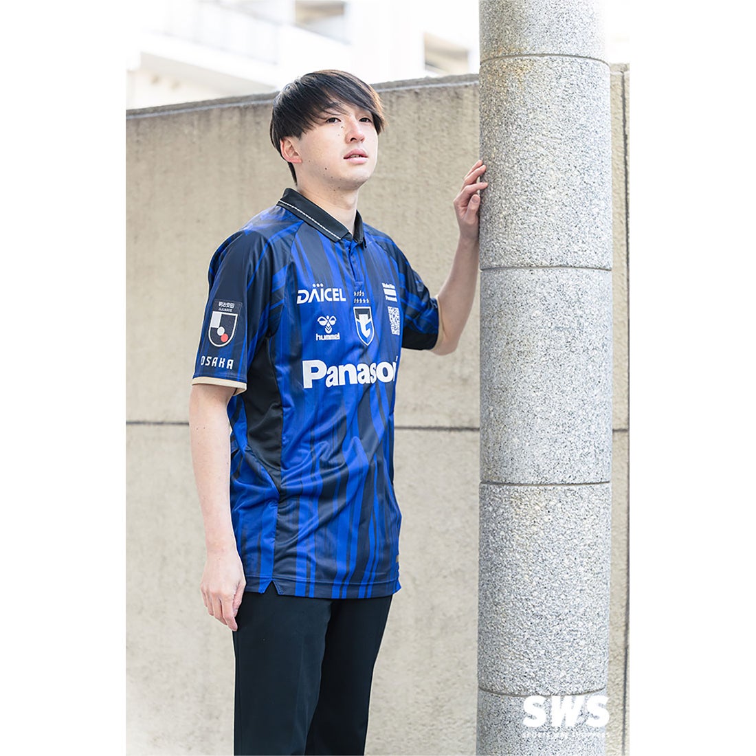 hummel ガンバ大阪 2025 ユニフォーム ホーム 半袖 オーセンティック