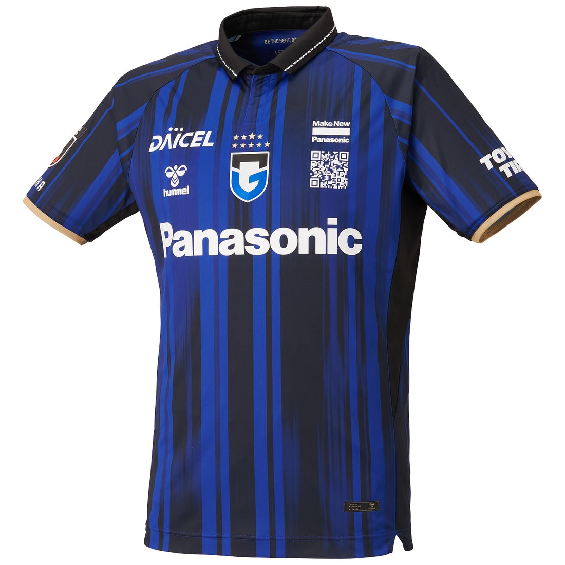 hummel ガンバ大阪 2025 ユニフォーム ホーム 半袖 オーセンティック