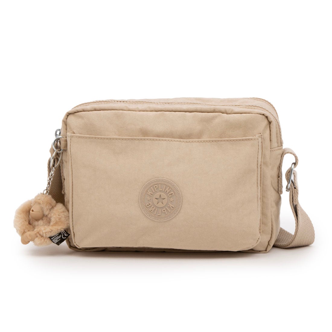 キプリング Kipling ABANU M クロスボディバッグ （Sparkled Beige