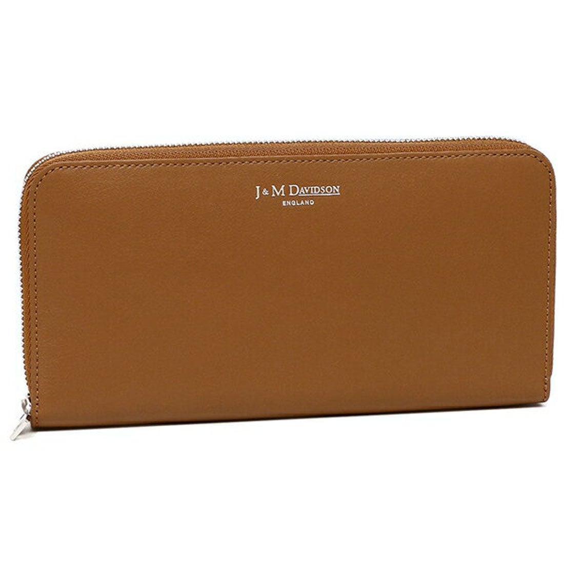 ジェイアンドエムデヴィッドソン J&M DAVIDSON 長財布 ブラウン