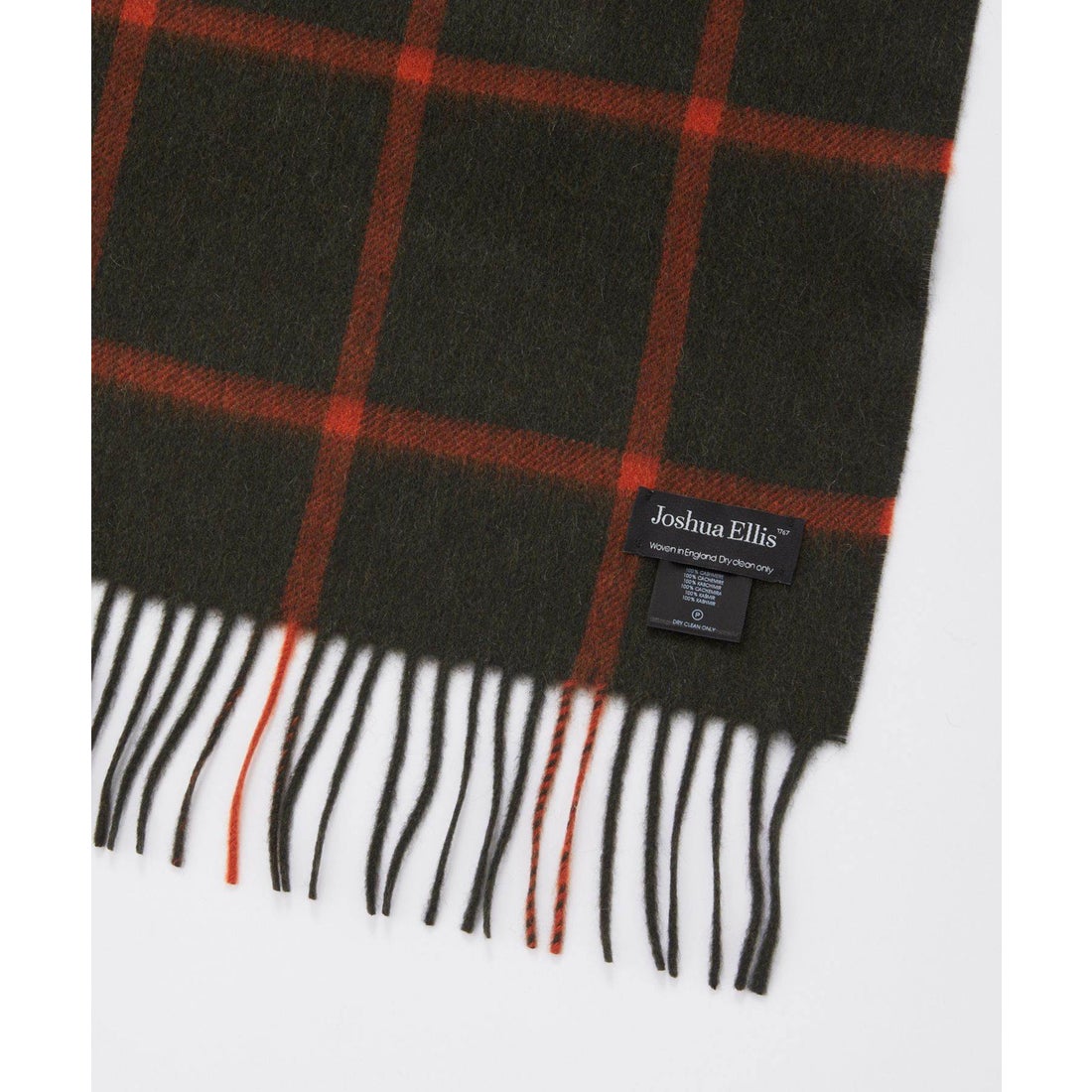 ジョシュアエリス Joshua Ellis マフラー メンズ レディース 35×190
