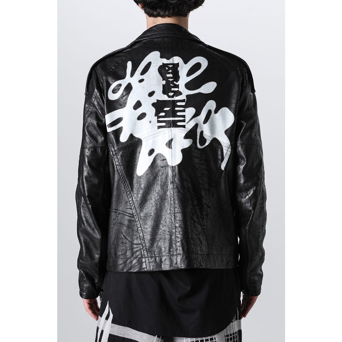 ユリウス JULIUS Ana-Moto JD Leather Jacket （Black） 通販 大阪