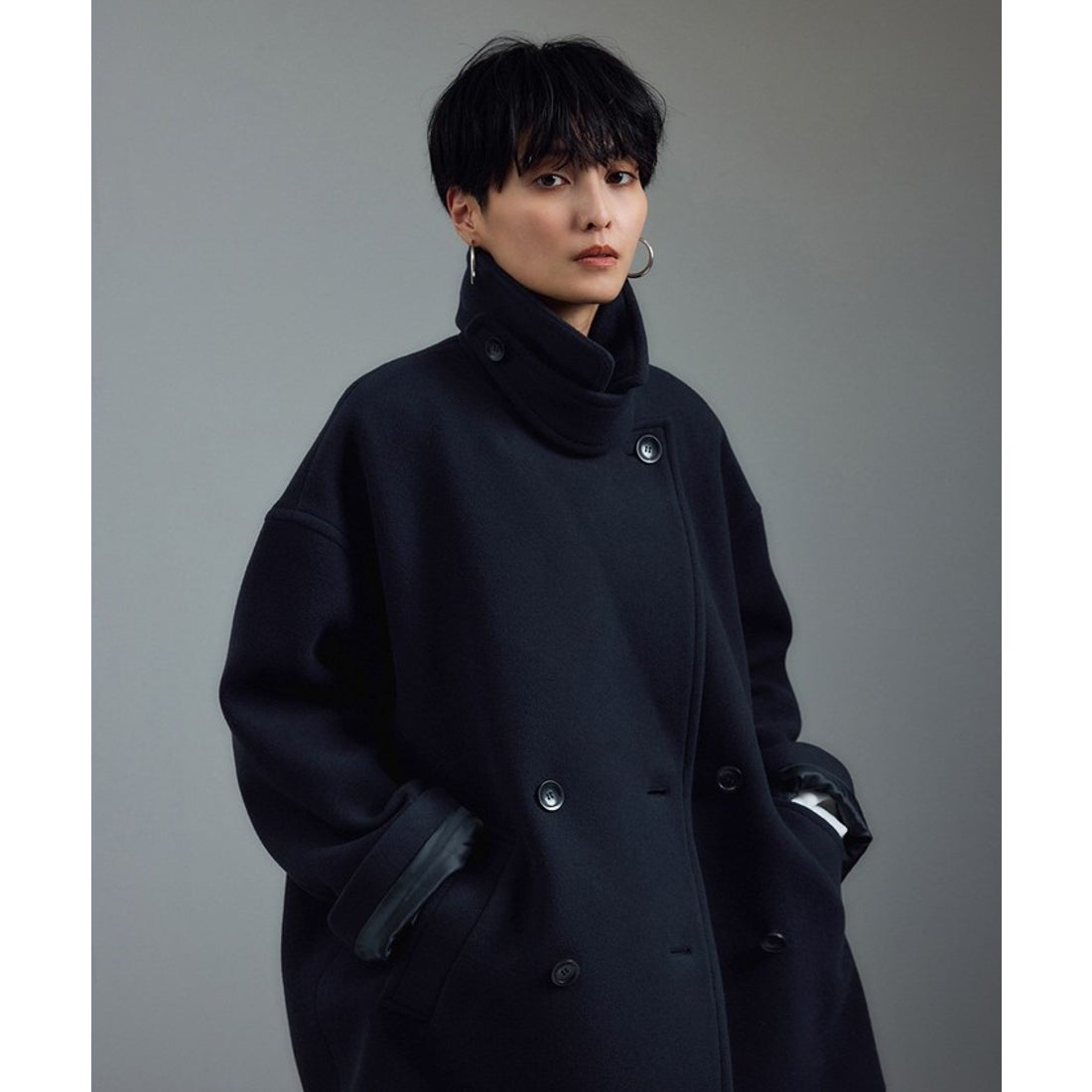 サロン アダム エ ロペ SALON adam et rope' 【WEB限定】MANTECOウール