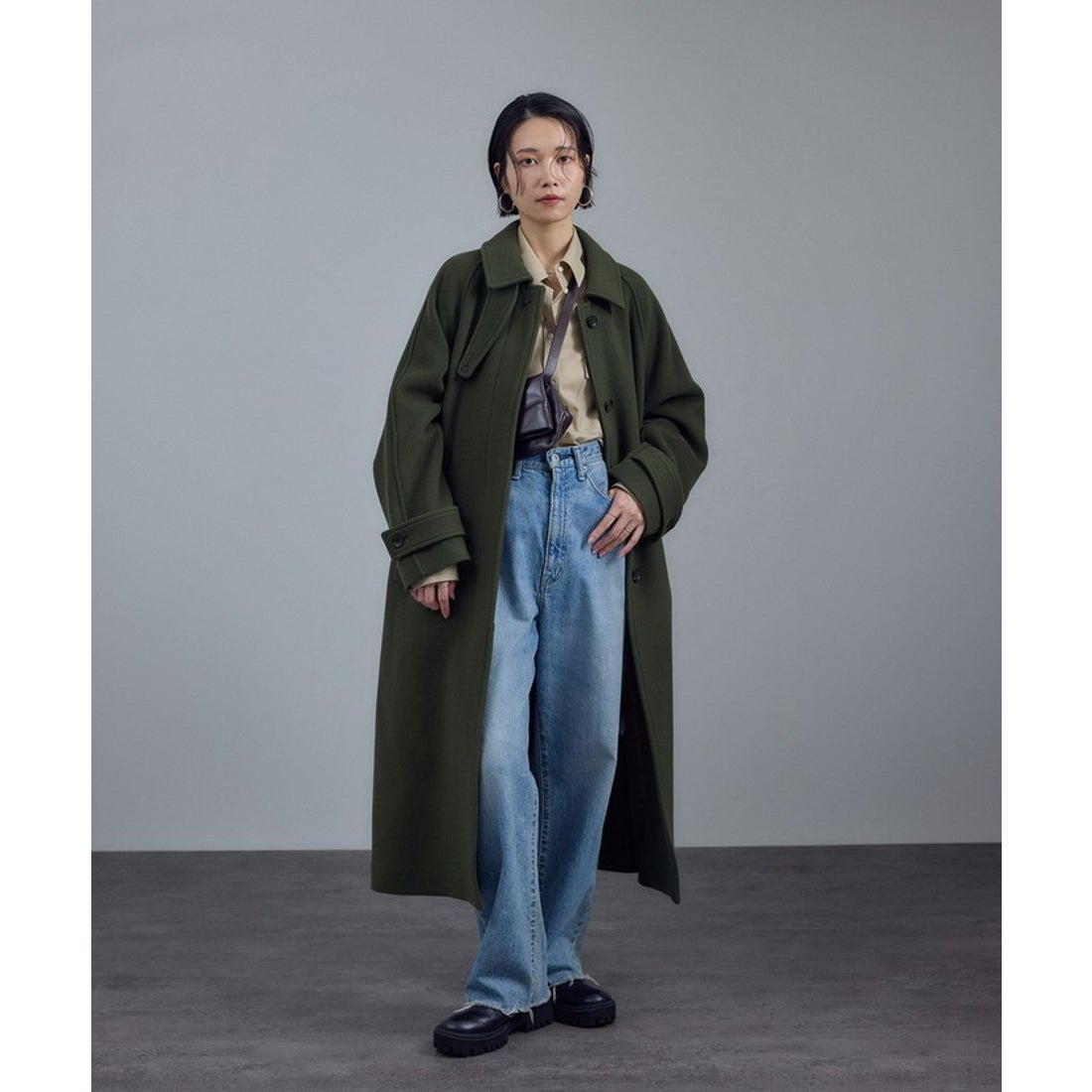 サロン アダム エ ロペ SALON adam et rope' 【WEB限定】MANTECOウール