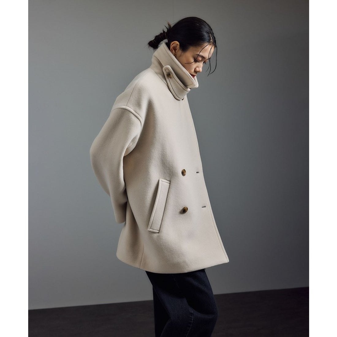 サロン アダム エ ロペ SALON adam et rope' 【WEB限定】MANTECOウール