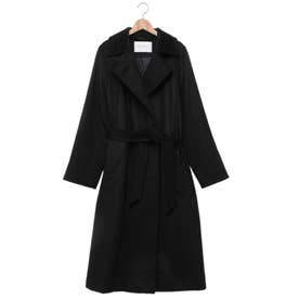 マックスマーラ Max Mara コート マニュエラ ベルト付き ブラック