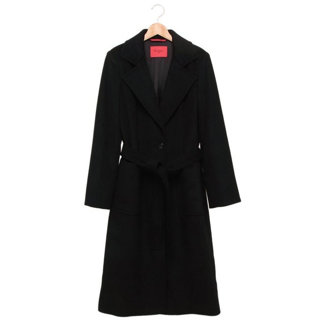 マックスマーラ Max Mara コート マニュエラ ベルト付き ブラック