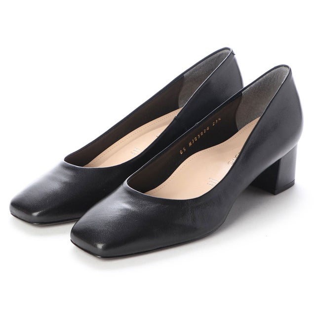 モード エ ジャコモ MODE ET JACOMO スクエアトゥチャンキーヒール