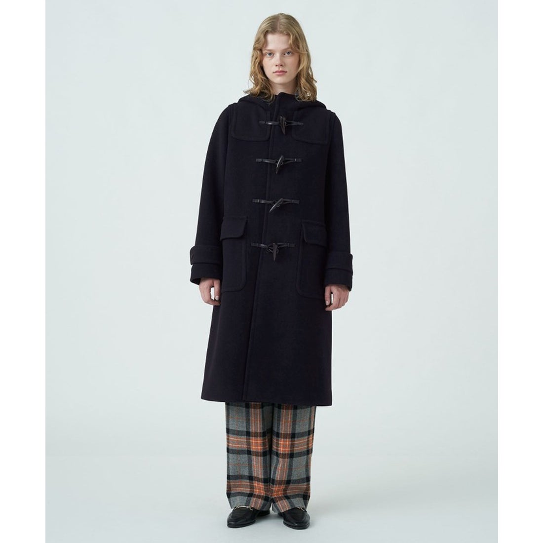 マカフィー MACPHEE ウールメルトン ダッフルコート （11 ホワイト