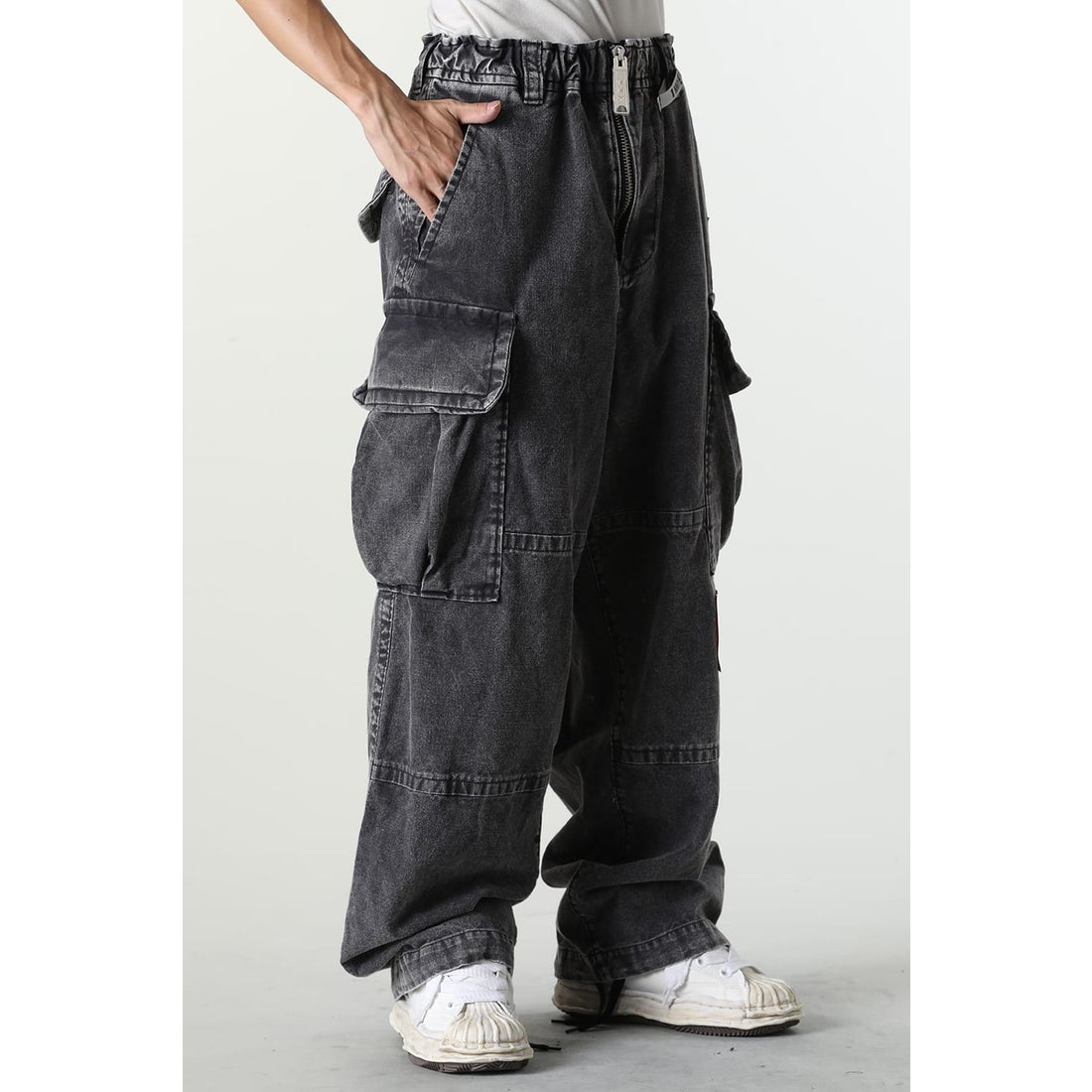 Maison MIHARA YASUHIRO Amateur Sewn Military Trousers （Black