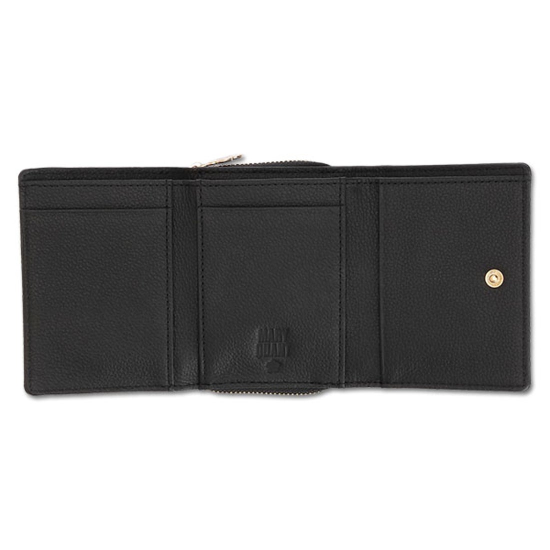 マリークワント MARY QUANT ハートフロート ミニウォレット （ブラック