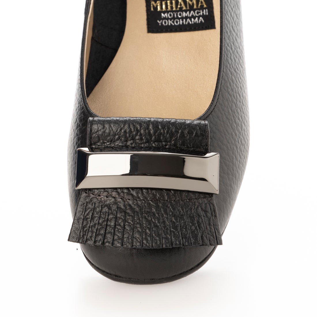 ミハマ MIHAMA カッターシューズ （黒型押） -靴＆ファッション通販