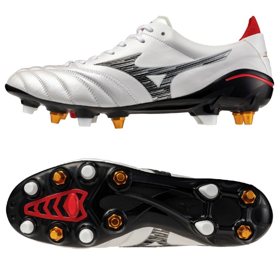 MIZUNO ミズノ モレリアネオ 4 JAPAN MIX(ホワイト×ブラック