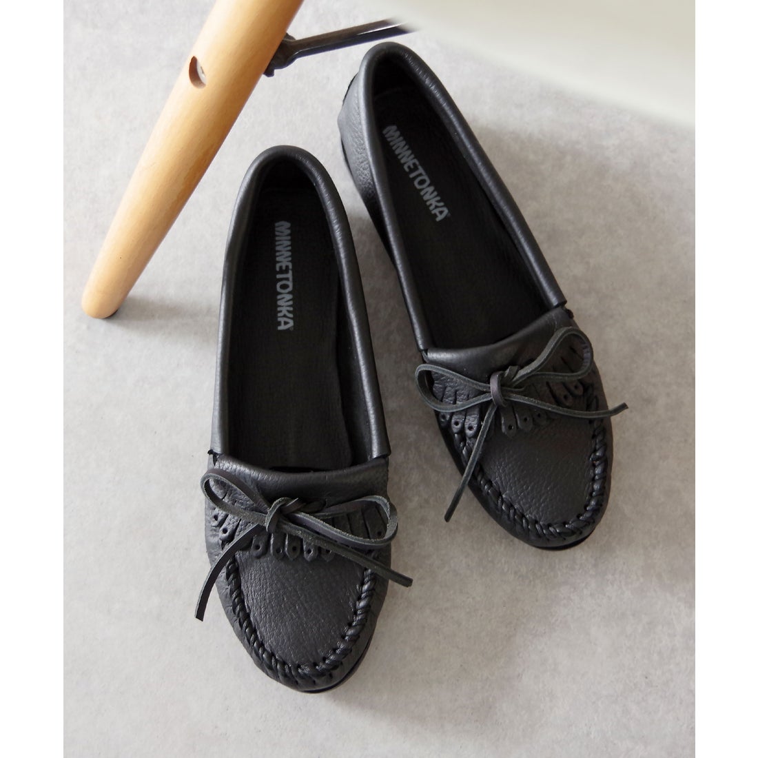 ミネトンカ MINNETONKA 【ハーフサイズ有】ディアスキンモカシン