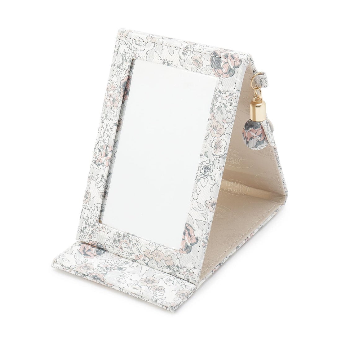 ローラアシュレイで購入 壁掛けミラー シャンパンゴールド 60cm×80cm