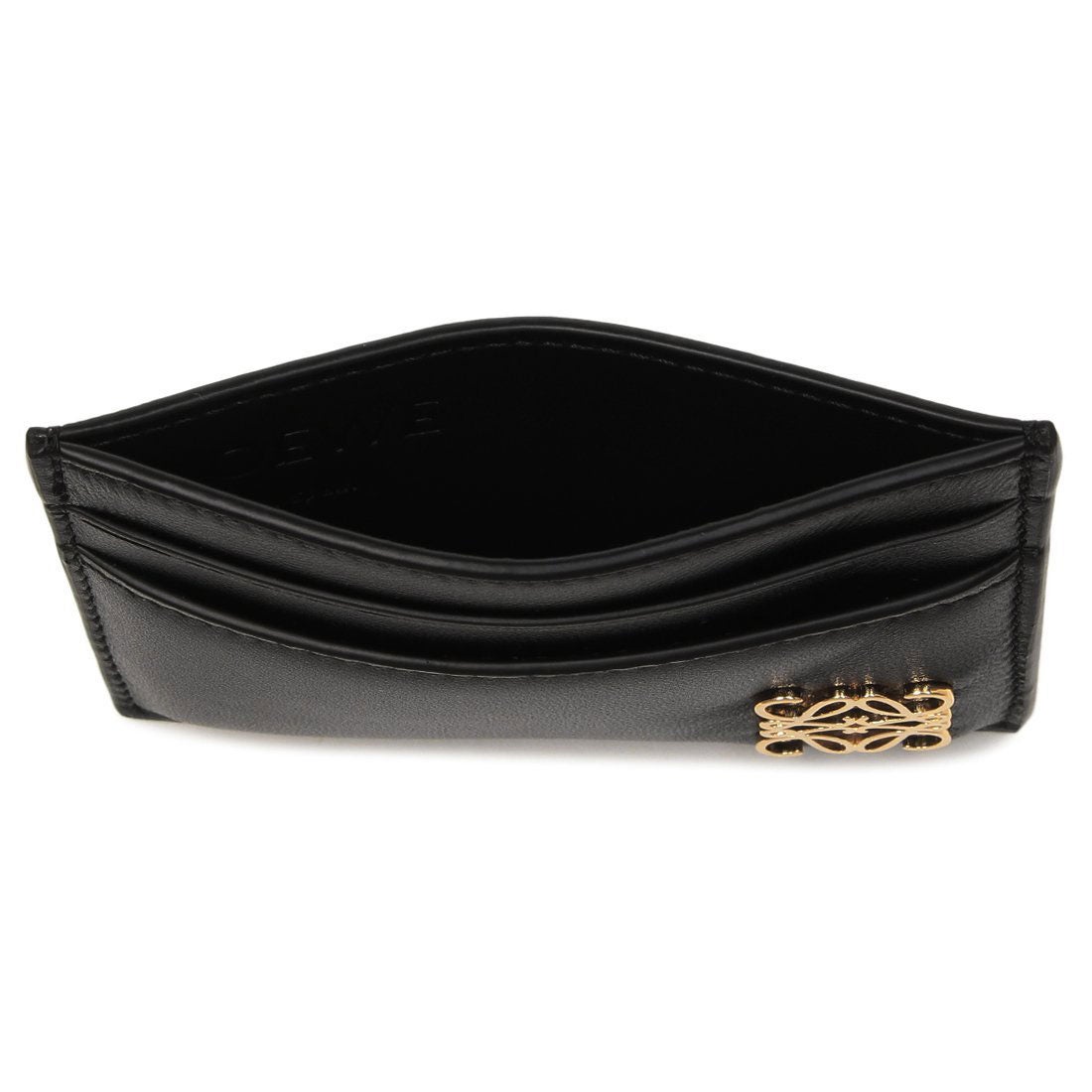 ロエベ LOEWE カードケース アナグラム パファー ブラック レディース