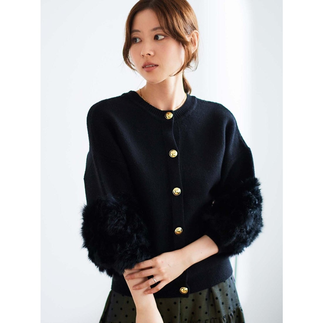 ルクールブラン le.coeur blanc TORRAZZO DONNA2WAYラビットファー