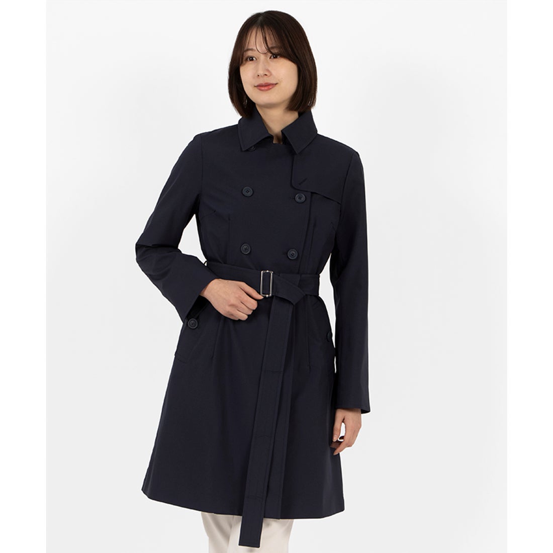 マダム ジョコンダ MADAM JOCONDE マイクロタフタ トレンチコート