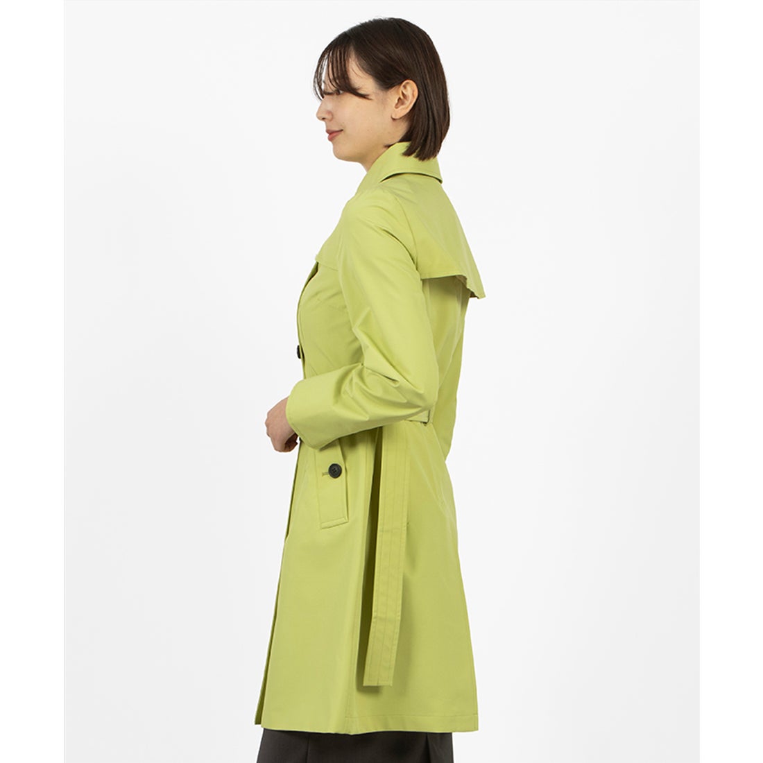 マダム ジョコンダ MADAM JOCONDE マイクロタフタ トレンチコート