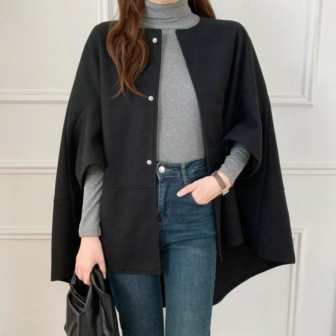 バックヤードファミリー BACKYARD FAMILY ケープ風 ジャケット