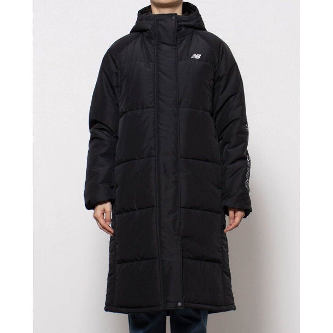 ニューバランス New Balance レディース ベンチコート フーデッドパ