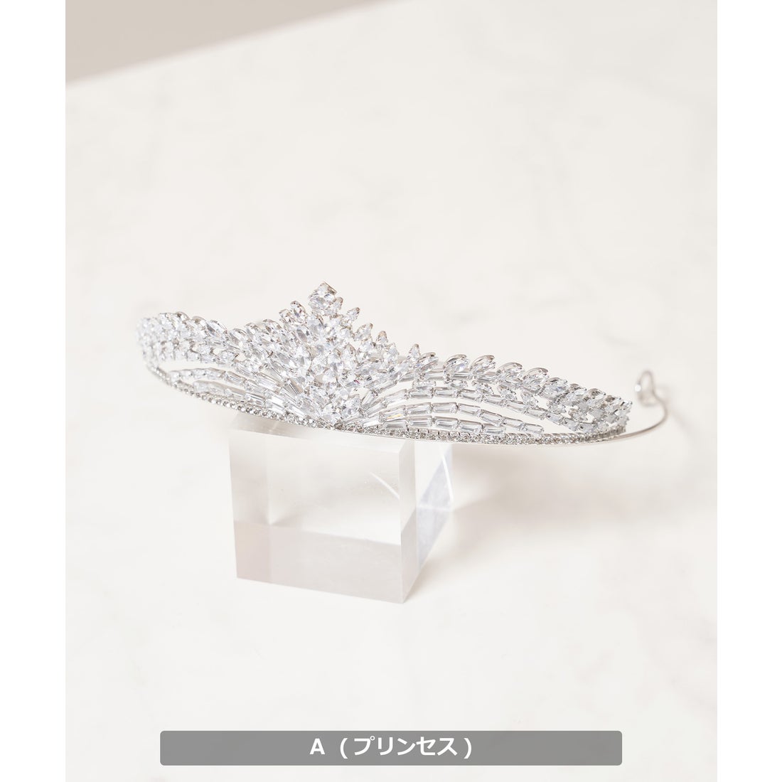 ワンフォークロージング 1111clothing クリスタル シルバー ティアラ