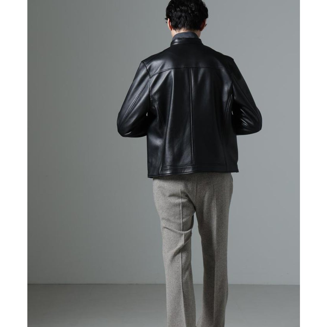 ナノ・ユニバース NANO universe バンドカラーレザーシングル