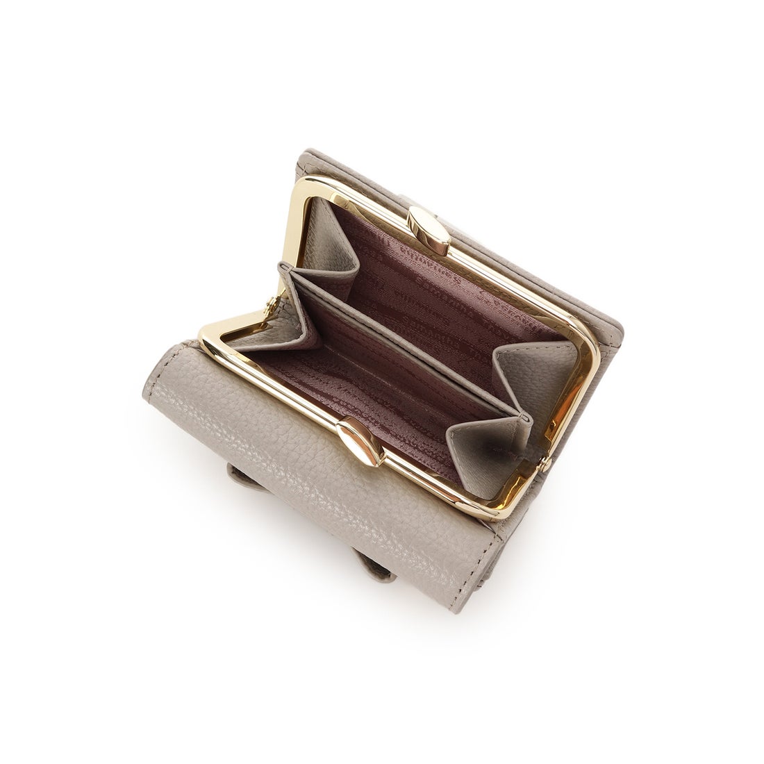 サマンサタバサ Samantha Thavasa チェック柄エムシュシュⅢ 口金折