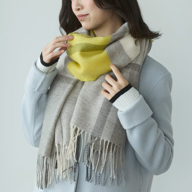 サンキョウショウカイ 三京商会 カシミヤ100% マフラー ストール