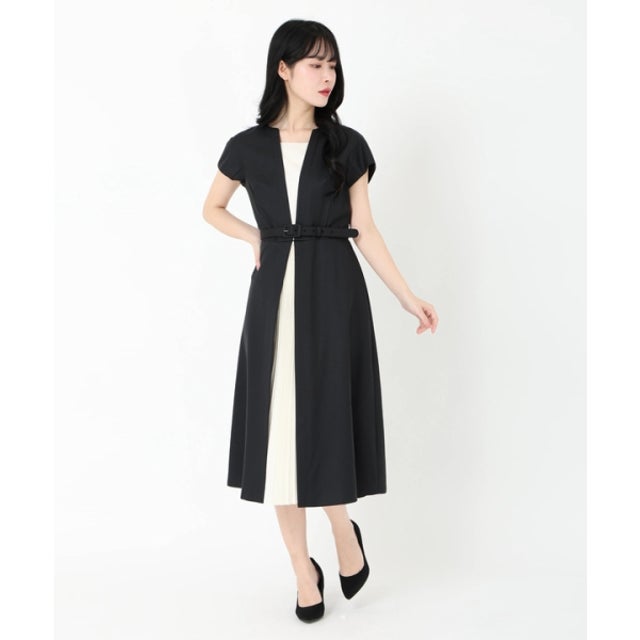 ストロベリーフィールズ STRAWBERRY FIELDS ワンピース （ブラック