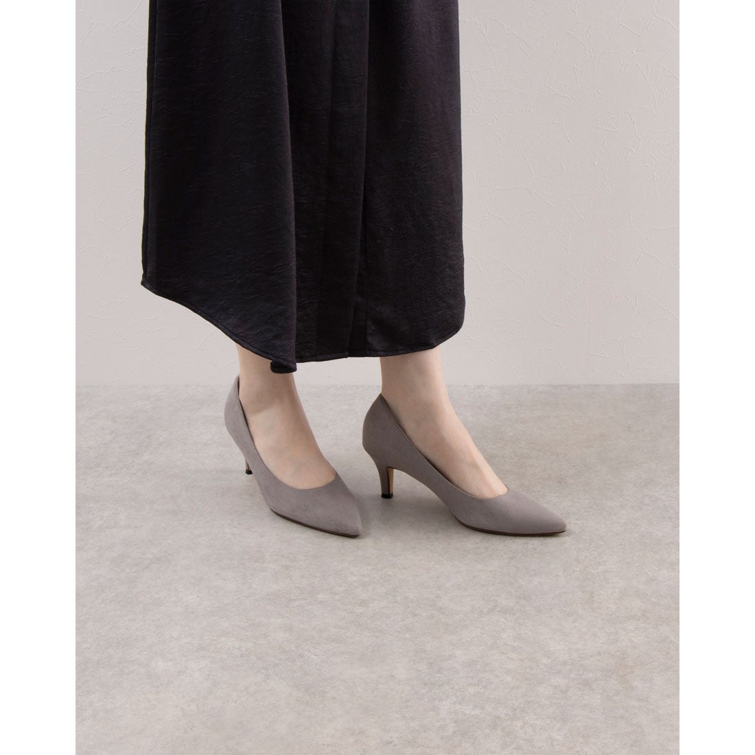 ピッティ Pitti ポインテッドヒールパンプス （ブラック） -Mode et