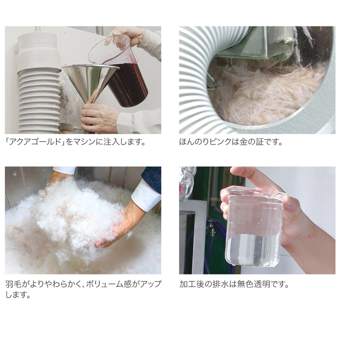 ファイテン Phiten 星のやすらぎ 金の羽毛ピロー （ホワイト） -靴