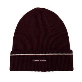 トミー ヒルフィガー TOMMY HILFIGER ライン入りニットキャップ （バー