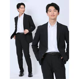 TAKA-Q 【ウール】 ウール混 スリムフィット 2ボタン2ピーススーツ
