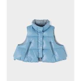 ル フィル LE PHIL リバーシブルボリュームダウンベスト （ベージュ