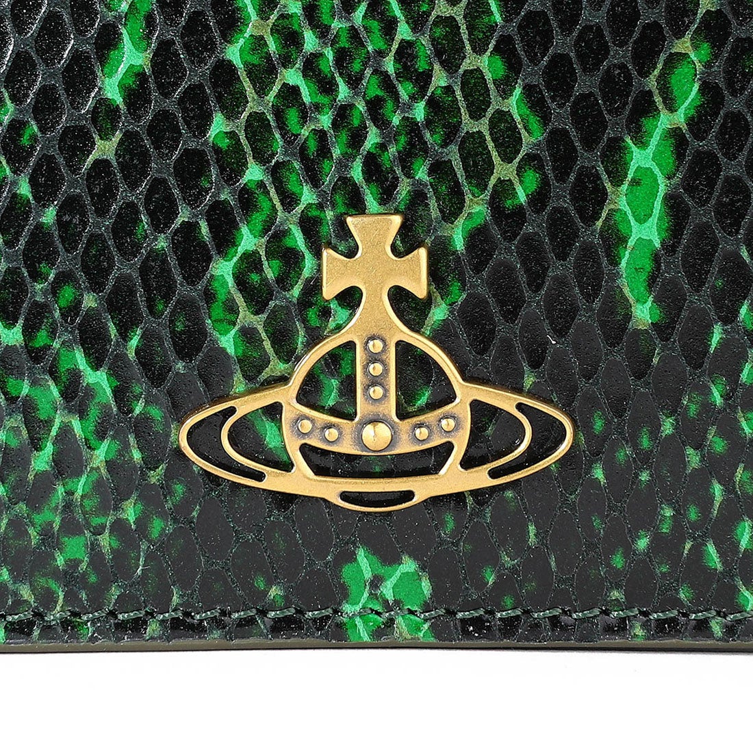 ヴィヴィアン ウエストウッド Vivienne Westwood 2つ折り財布 スネーク