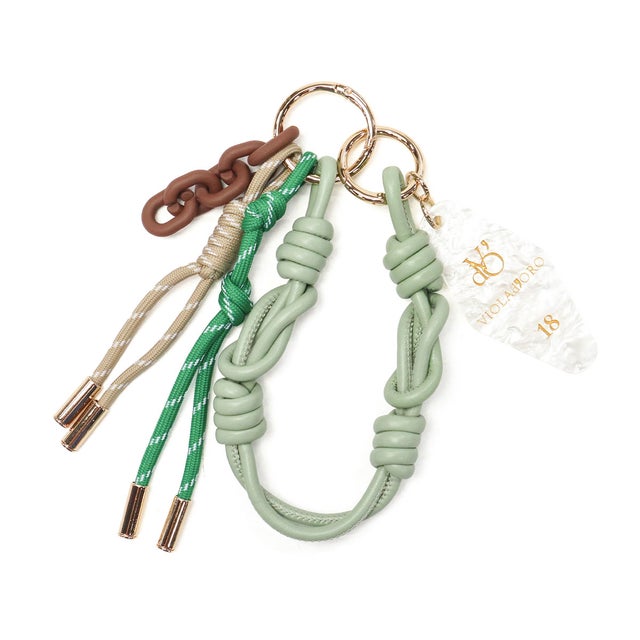 ヴィオラドーロ VIOLAd'ORO 正規品 キーホルダー バッグチャーム