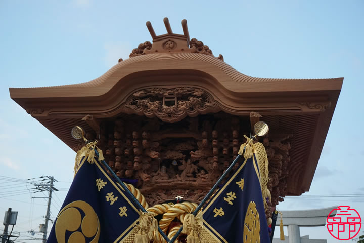 平成29年09月10日(日) 貝塚市 麻生郷地区 麻生中 地車新調入魂式(2