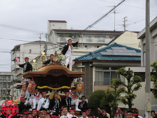 平成23年09月04日(日) 貝塚市 麻生郷地区 東 地車新調60周年記念曳行(1