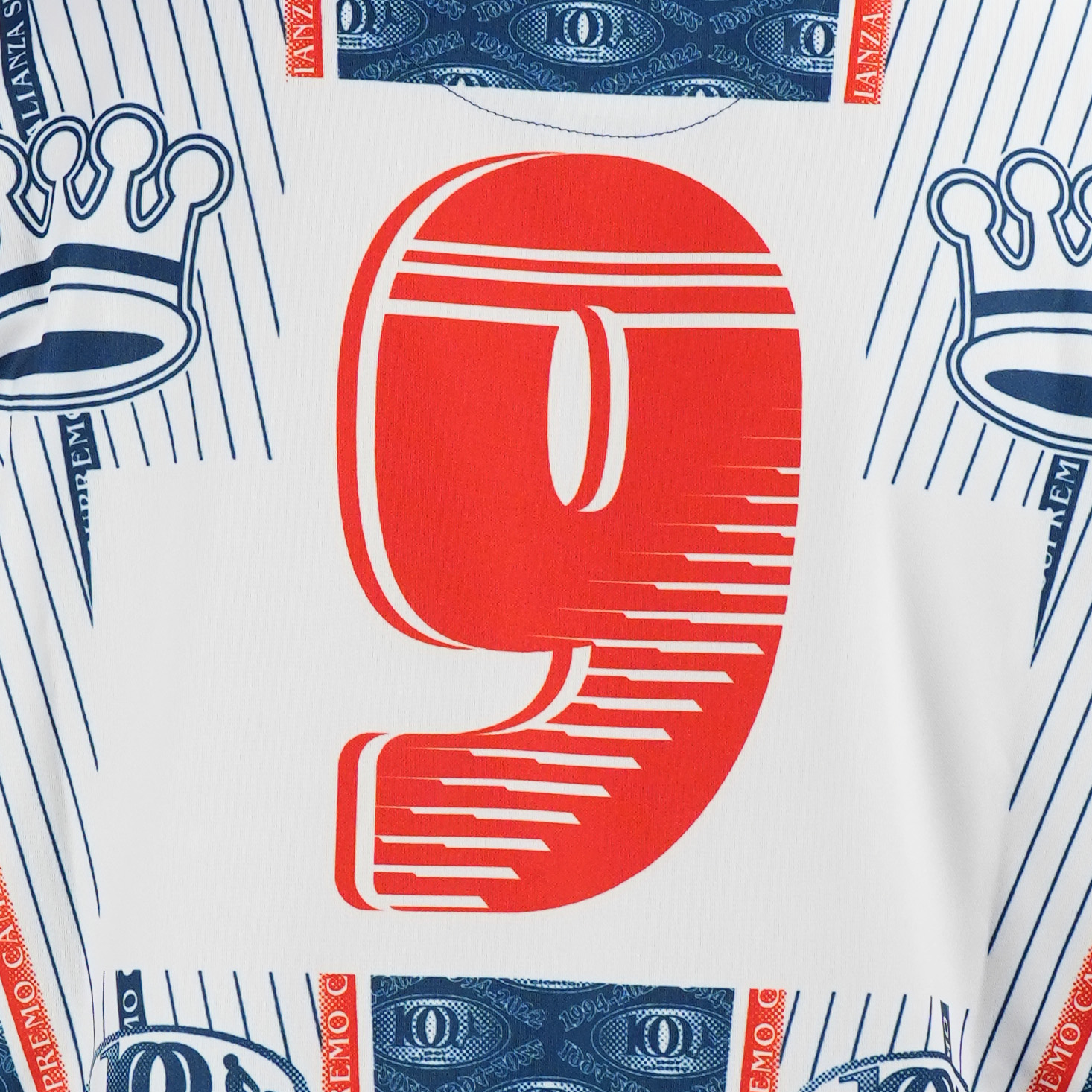 Supreme Por Ciento Soccer Navy Jersey | Senikersku