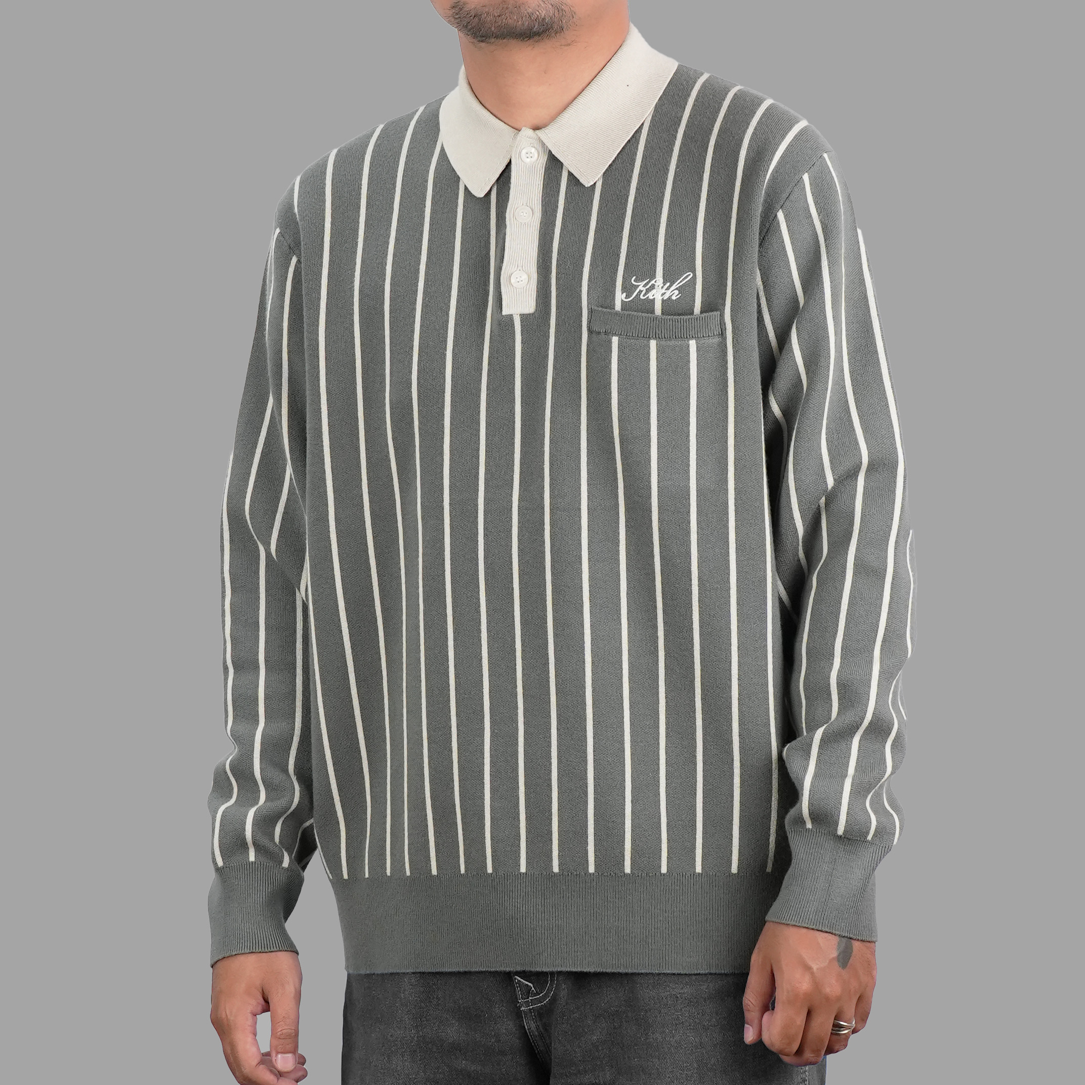 KITH Harmon Rugby Sweater Court | Senikersku