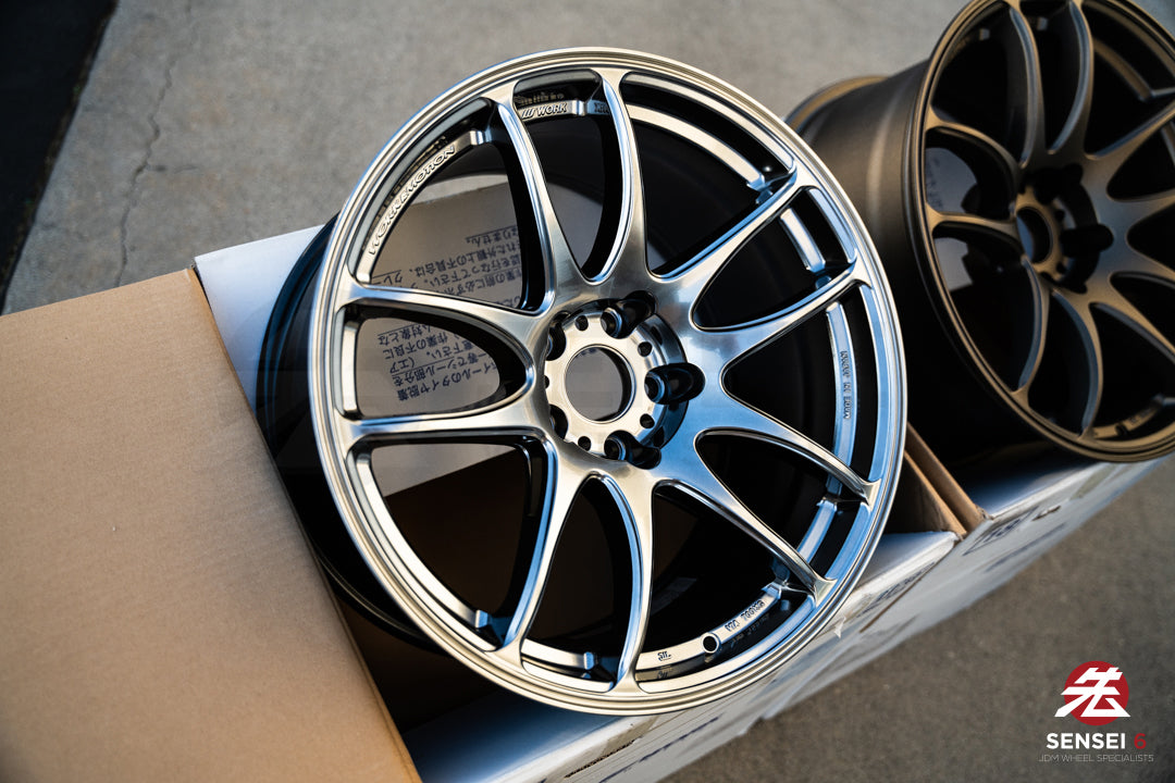 Work Emotion CR Kiwami / 18x9.5 +12 / 5x114.3 / GT Silver (GTS