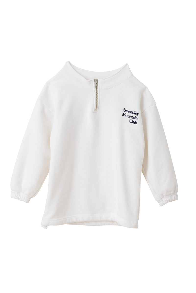 SEA CHIBI ”Seavalley Mountain Club” HALF-ZIP SWEAT PULLOVER