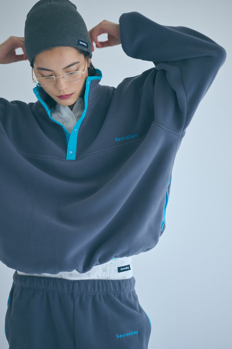 SEA SEAVALLEY RECYCLED FLEECE PULLOVER