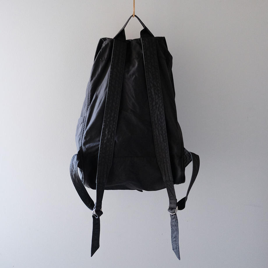 takeshi kanda】キャンバスリュック/墨黒