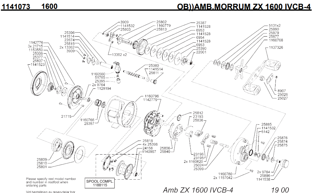1141073 OB))AMB.MORRUM ZX 1600 IVCB-4 | PureFishing Japan 製品
